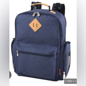 Stylish Blue Backpack for Men
